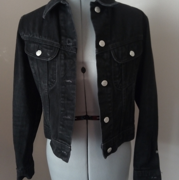 Ralph Lauren Polo black denim jacket - Picture 3 of 4